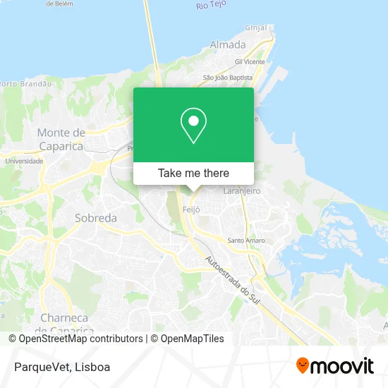 ParqueVet map