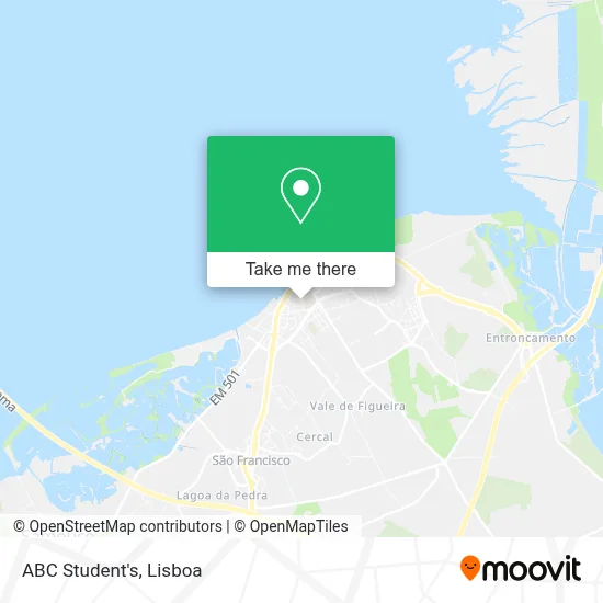 ABC Student's map
