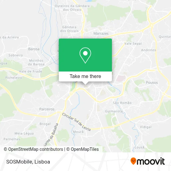 SOSMobile map