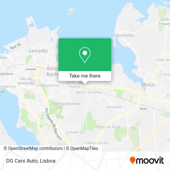 DG Cars Auto map