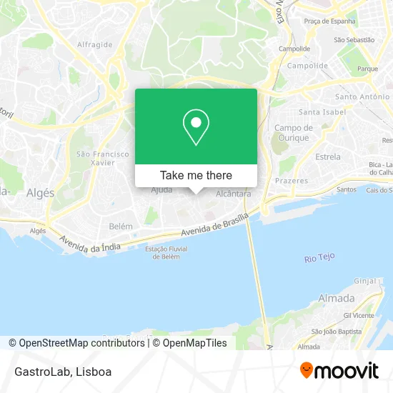 GastroLab map