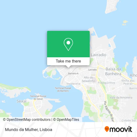 Mundo da Mulher map