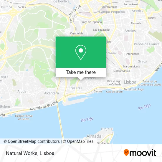 Natural Works map
