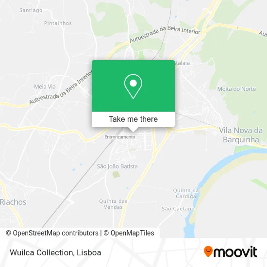 Wuilca Collection map
