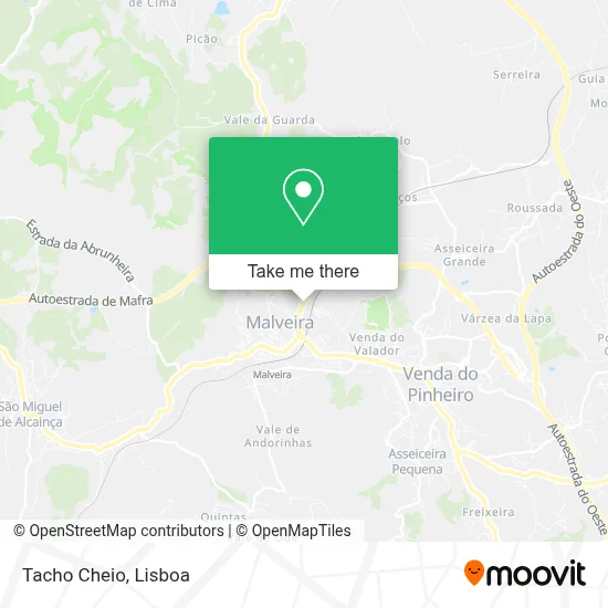 Tacho Cheio map