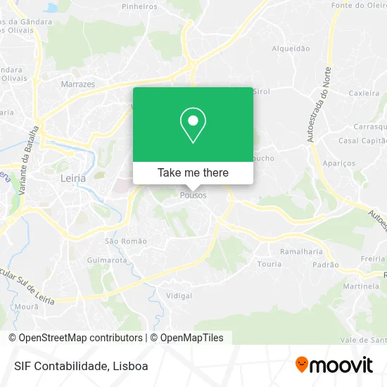 SIF Contabilidade map
