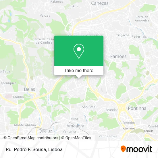 Rui Pedro F. Sousa map