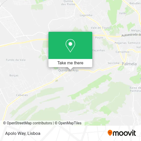 Apolo Way map