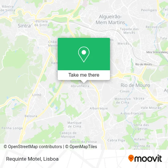 Requinte Motel map