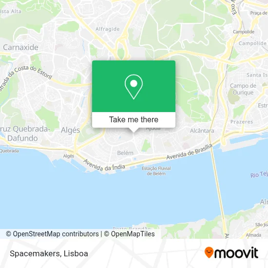 Spacemakers map