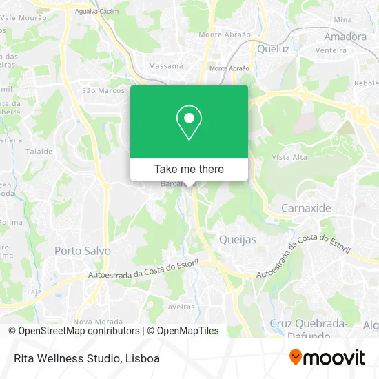 Rita Wellness Studio map