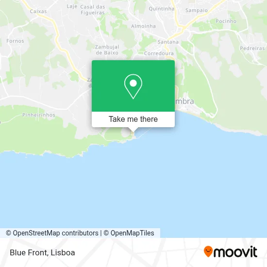 Blue Front map