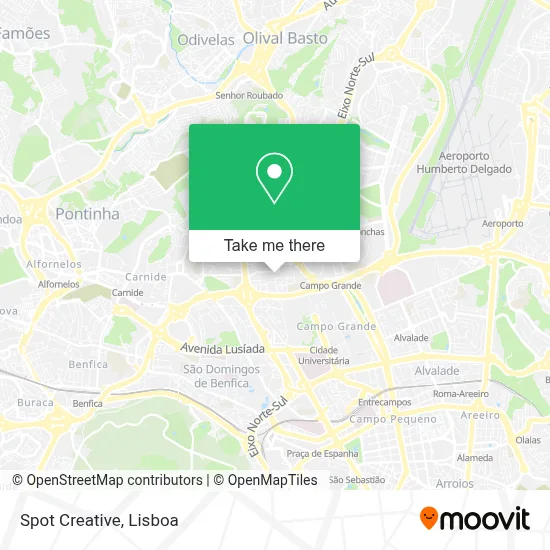 Spot Creative map