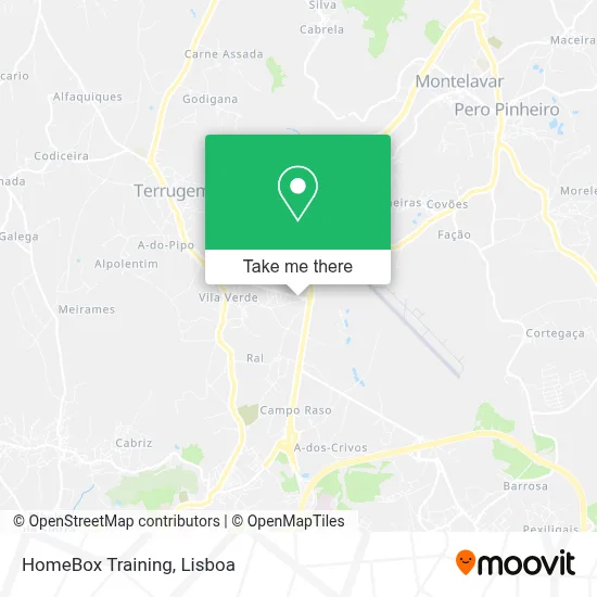 HomeBox Training map