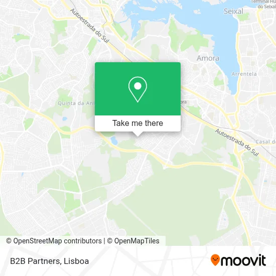 B2B Partners map