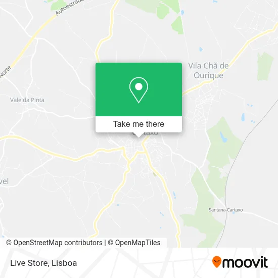 Live Store map