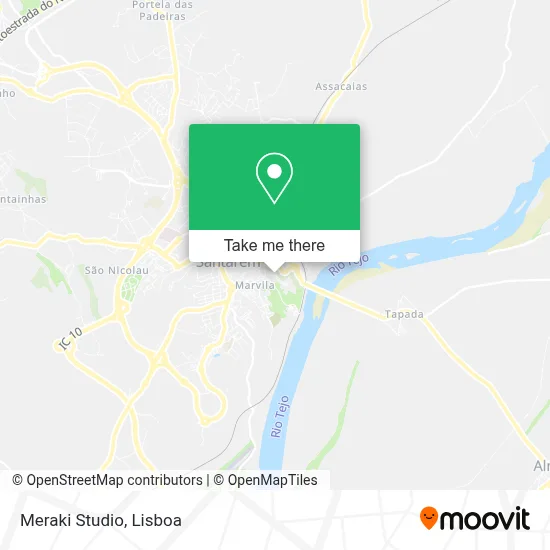 Meraki Studio map