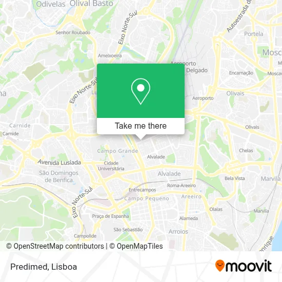 Predimed map
