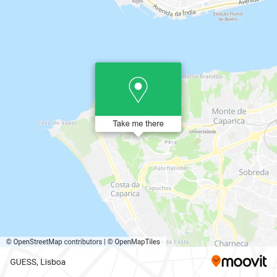 GUESS map