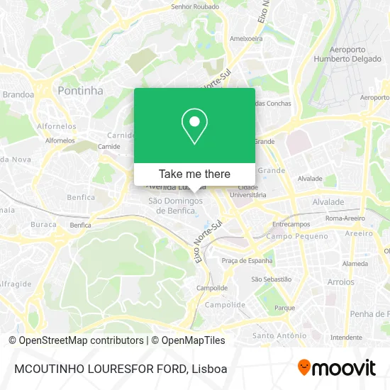 MCOUTINHO LOURESFOR FORD map