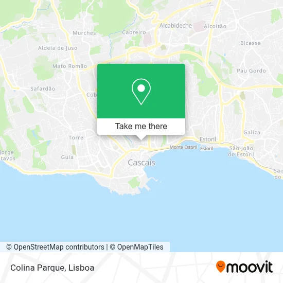 Colina Parque map