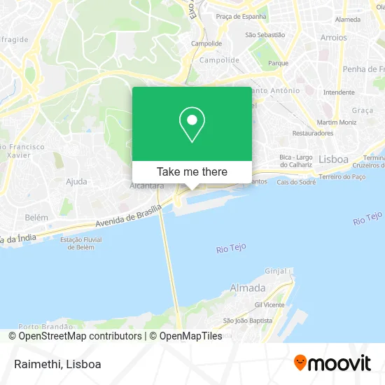 Raimethi mapa