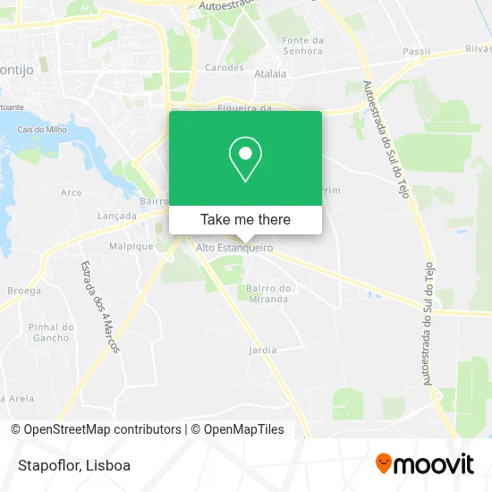 Stapoflor map
