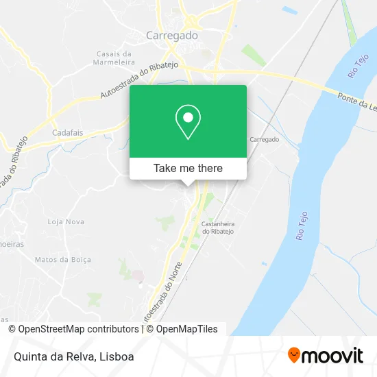Quinta da Relva map