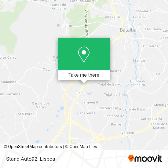 Stand Auto92 map