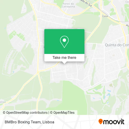 BMBro Boxing Team map