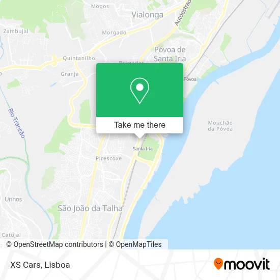 XS Cars map