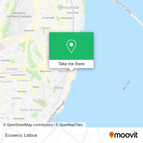 Ecoseco map