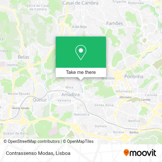 Contrassenso Modas map