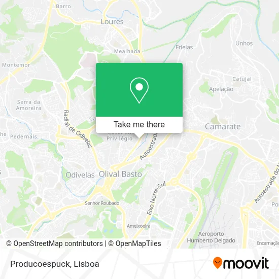 Producoespuck map