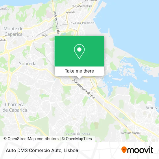 Auto DMS Comercio Auto map