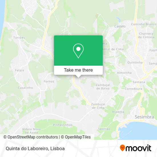 Quinta do Laboreiro map