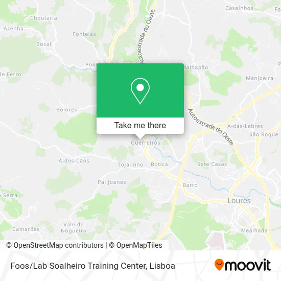 Foos / Lab Soalheiro Training Center map