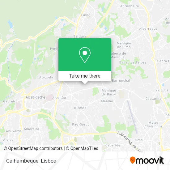 Calhambeque map