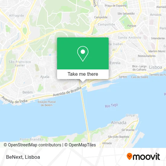 BeNext map
