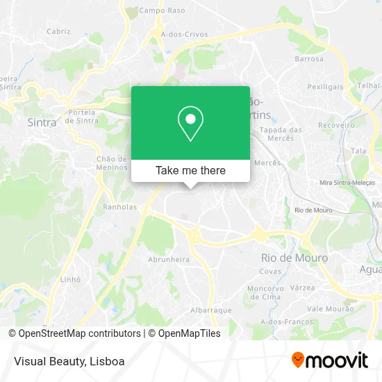 Visual Beauty map