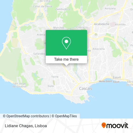 Lidiane Chagas map