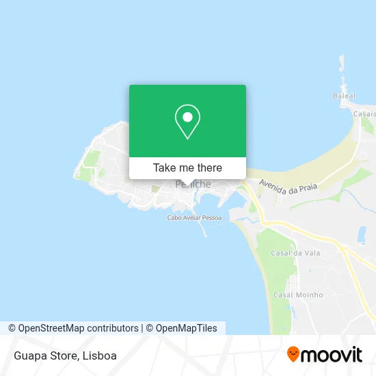 Guapa Store map