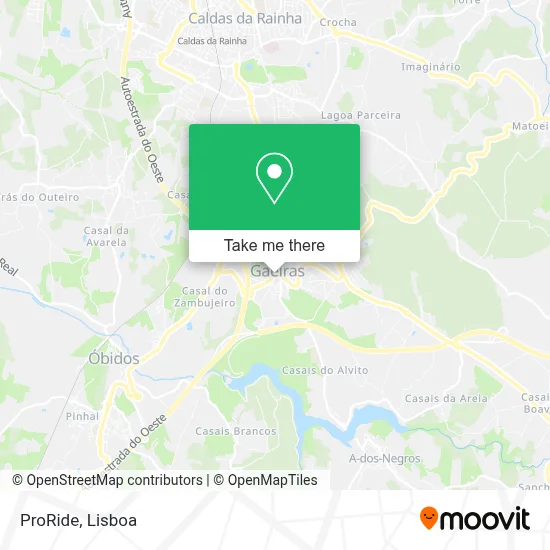 ProRide map