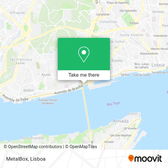 MetalBox map