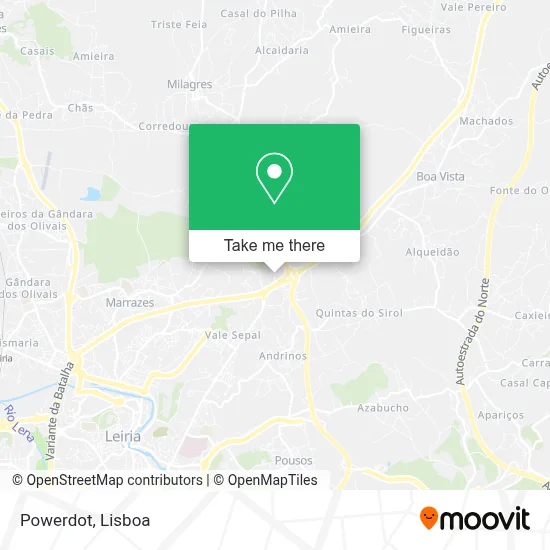 Powerdot map