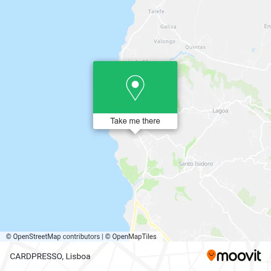 CARDPRESSO map