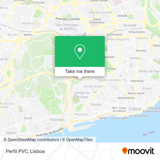 Perfil PVC map