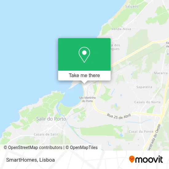 SmartHomes map
