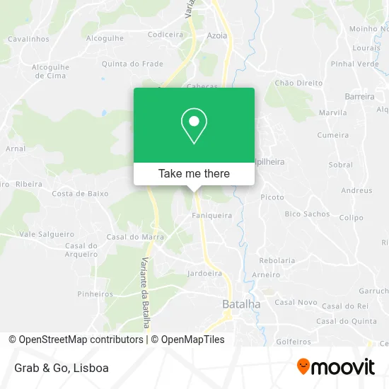 Grab & Go map