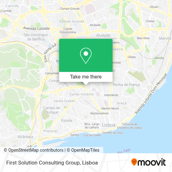 First Solution Consulting Group map